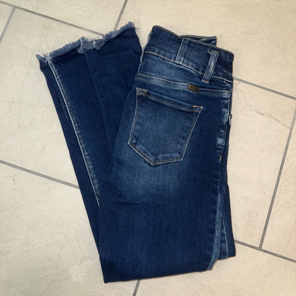 KanCan Women's Deep Indigo Skinny Jeans